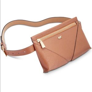 New! Michael Kors Saffiano Belt Bag